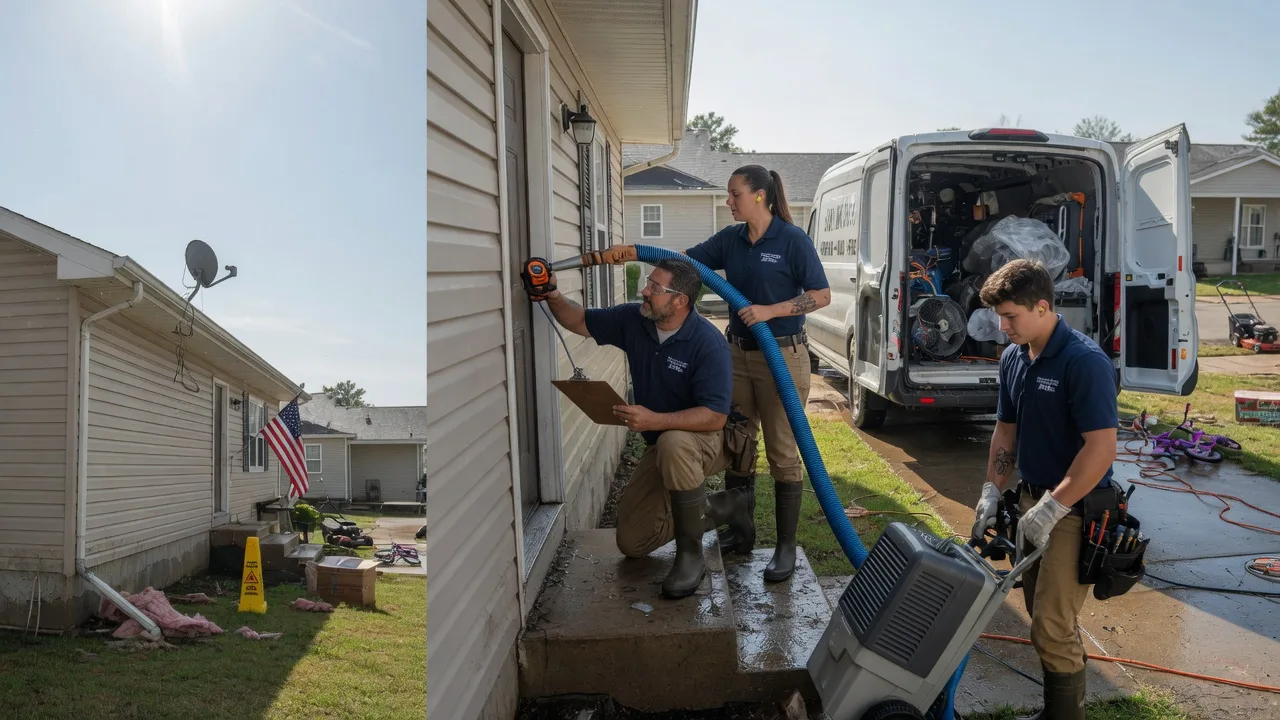 Ceiling Water Damage Restoration in Mantachie, MS near me